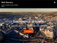 Tablet Screenshot of bathdeanery.org